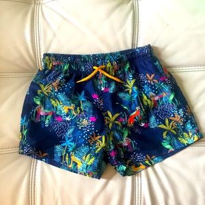 ZARA tropical swim trunks - Size 8/9